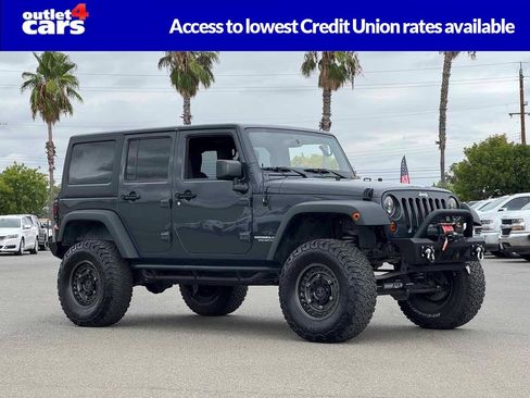 Used 2017 Jeep Wrangler Unlimited Sport w/ Quick Order Package 24S AWD/4WD image 1