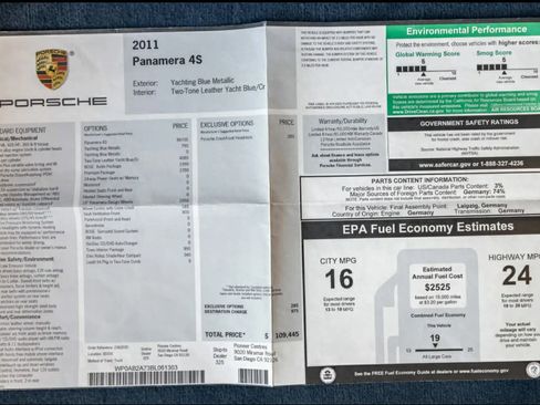 Used 2011 Porsche Panamera 4S image 30