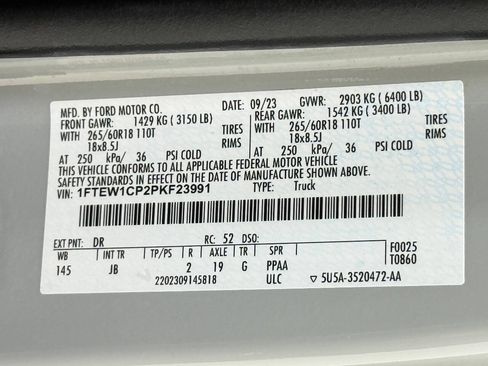 Used 2023 Ford F150 XL w/ STX Appearance Package RWD image 90
