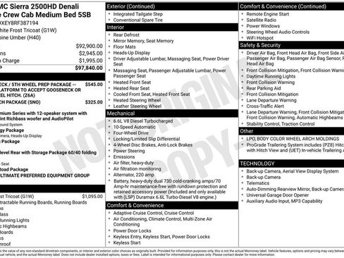 Used 2024 GMC Sierra 2500 Denali Ultimate AWD/4WD image 6