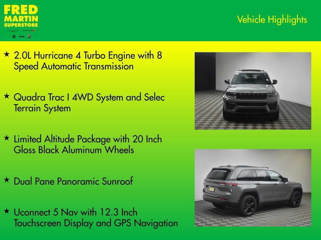 New 2027 Jeep Grand Cherokee Limited AWD/4WD image 7