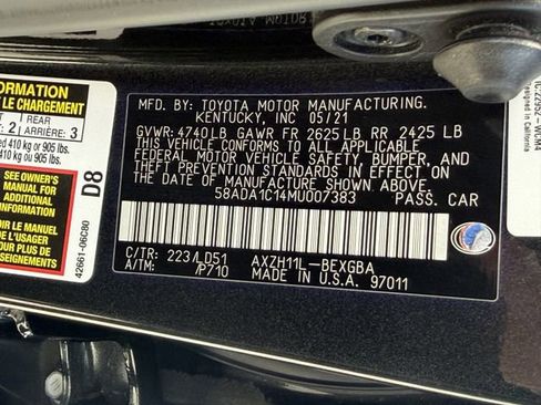 Used 2021 Lexus ES 300h w/ Premium Package FWD image 24