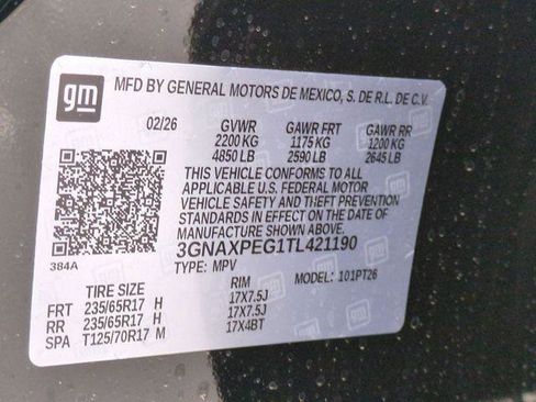 New 2026 Chevrolet Equinox LT w/ Convenience Package II image 34