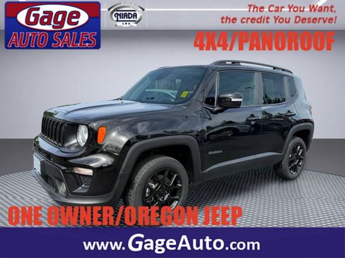 Used 2019 Jeep Renegade Altitude w/ UConnect 8.4 Nav Group AWD/4WD image 1