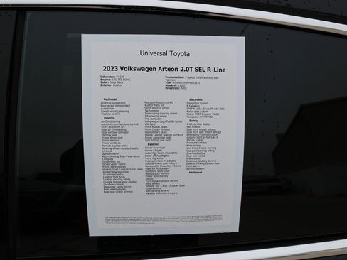 Used 2023 Volkswagen Arteon SEL w/ Arteon MDO Package image 47