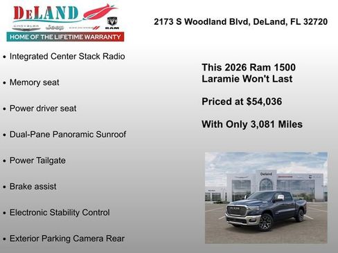 New 2026 RAM 1500 Laramie image 25