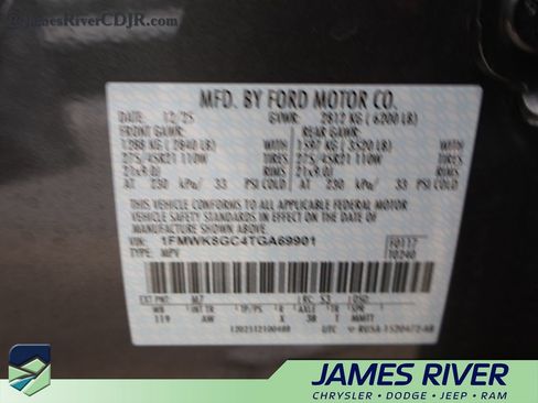 Used 2026 Ford Explorer ST w/ Sun And Sound Package AWD/4WD image 42