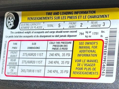 Certified 2023 Ford F150 Lariat w/ Equipment Group 502A High AWD/4WD image 58