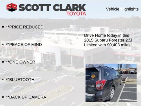 Used 2015 Subaru Forester 2.5i Limited image 10