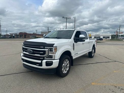 Used 2020 Ford F350 Platinum AWD/4WD image 1