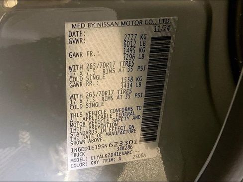 Certified 2025 Nissan Frontier Pro-X w/ Pro Convenience Package image 43