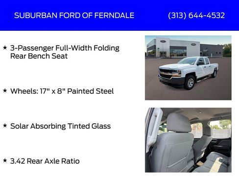 Used 2018 Chevrolet Silverado 1500 W/T AWD/4WD image 17