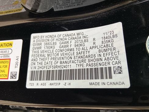 Used 2024 Honda Civic Sport image 33