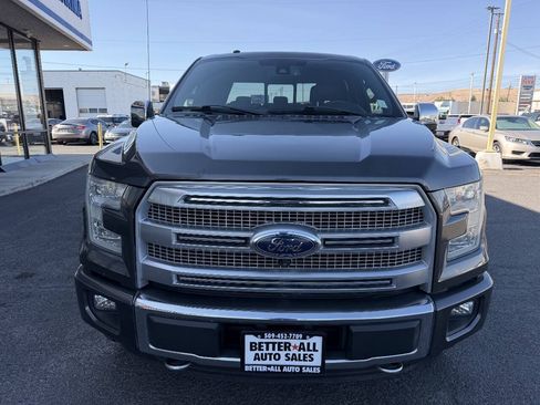 Used 2015 Ford F150 Platinum w/ Technology Package AWD/4WD image 3