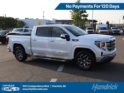 Used 2024 GMC Sierra 1500 SLT w/ SLT Premium Plus Package AWD/4WD image 1