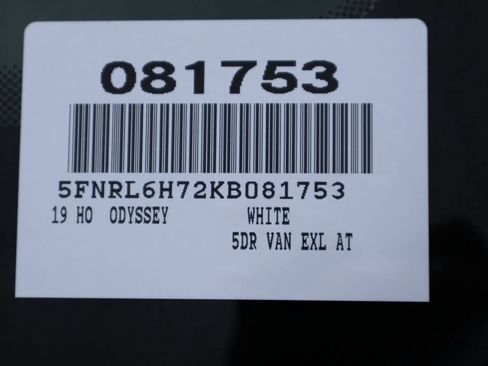 Used 2019 Honda Odyssey EX-L image 7