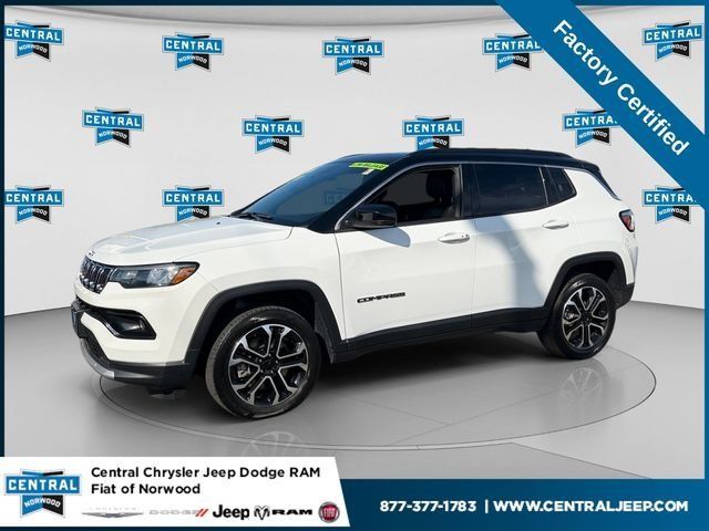 Used 2023 Jeep Compass Limited w/ Sun and Sound Group AWD/4WD image 1