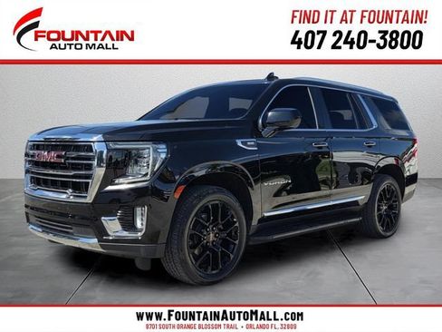 Used 2023 GMC Yukon SLT RWD image 1
