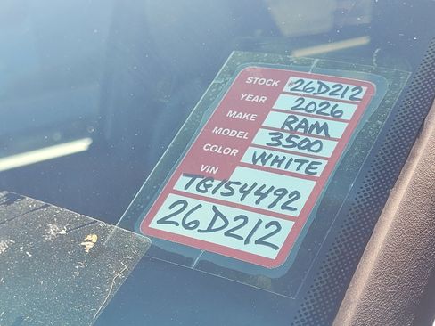 New 2026 RAM 3500 Tradesman image 20