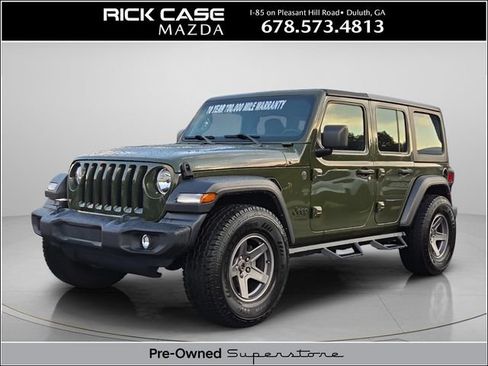 Used 2022 Jeep Wrangler Unlimited Sport AWD/4WD image 1