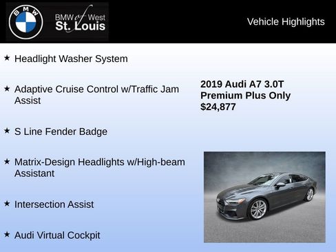 Used 2019 Audi A7 3.0T Premium Plus w/ Premium Plus Package image 24