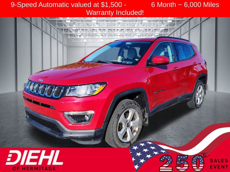 Used 2018 Jeep Compass Latitude w/ Cold Weather Group AWD/4WD 360° Tour
