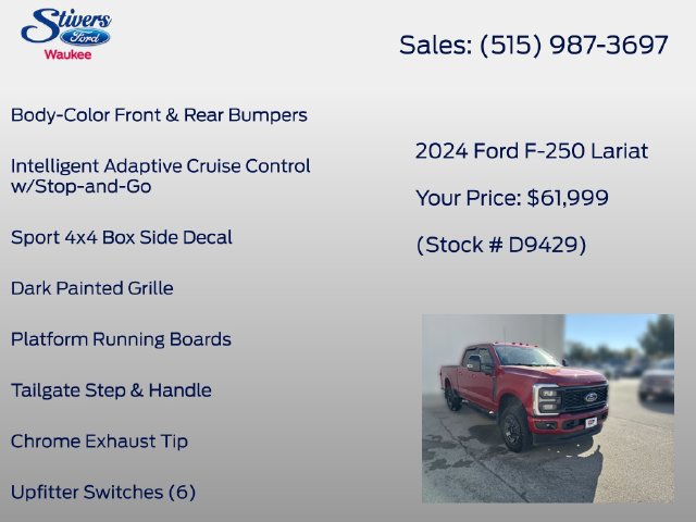 Used 2024 Ford F250 Lariat w/ Lariat Ultimate Package AWD/4WD image 28