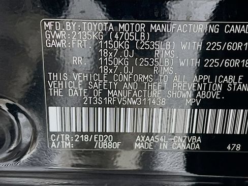 Certified 2022 Toyota RAV4 TRD Off-Road w/ TRD Off-Road Weather Package AWD/4WD image 28