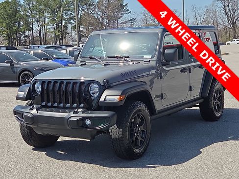 Used 2021 Jeep Wrangler Unlimited Sport AWD/4WD image 2