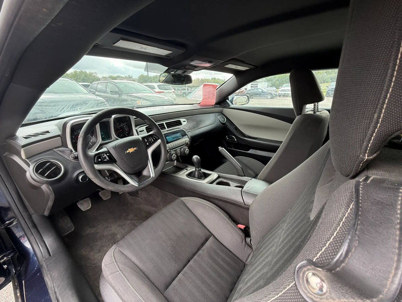 Used 2015 Chevrolet Camaro LS w/ White Rally Stripe Package RWD image 9