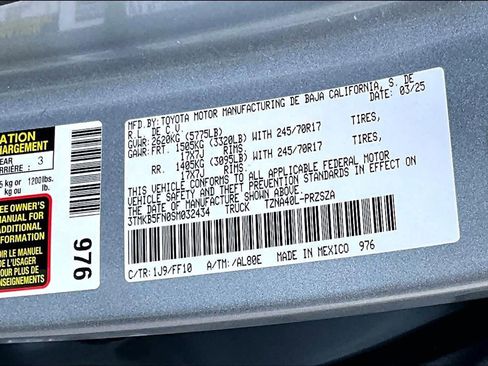 Used 2025 Toyota Tacoma SR5 RWD image 33
