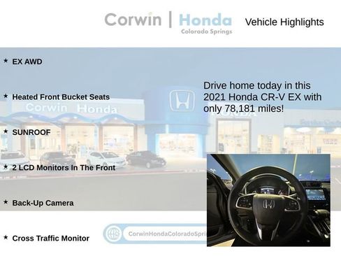 Used 2021 Honda CR-V EX image 6