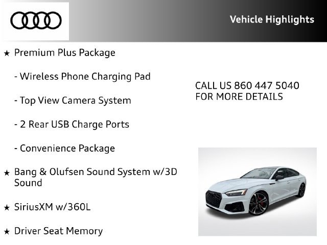 Certified 2024 Audi S5 Premium Plus w/ Premium Plus Package AWD/4WD image 38
