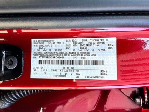 New 2025 Ford F150 Raptor image 12