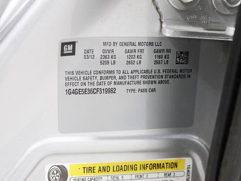 Used 2012 Buick LaCrosse Premium image 34