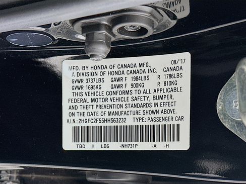 Used 2017 Honda Civic LX image 12