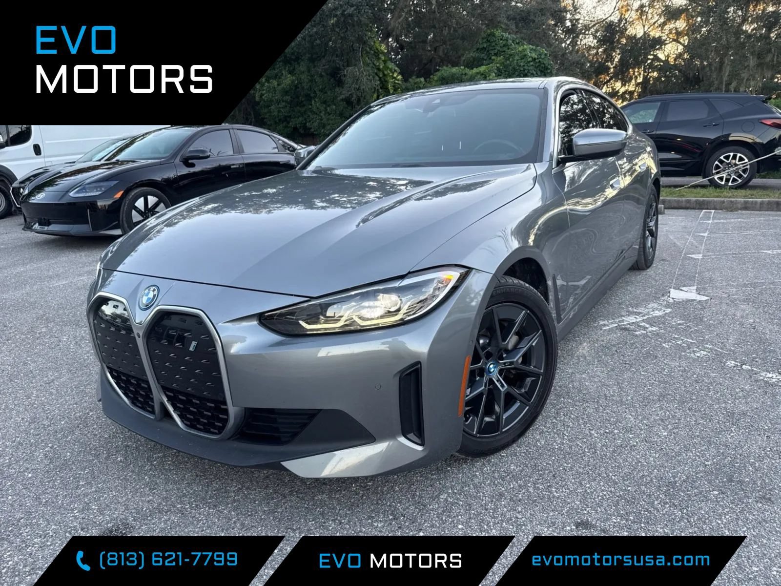 Used 2024 BMW i4 eDrive35 w/ Premium Package RWD image 1