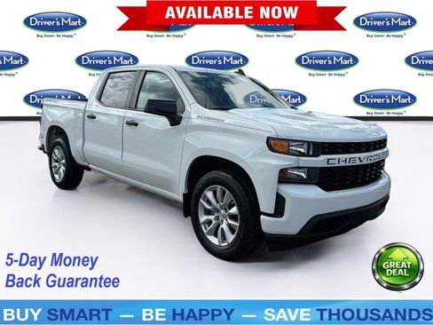 Used 2021 Chevrolet Silverado 1500 Custom w/ Safety Confidence Package RWD image 1