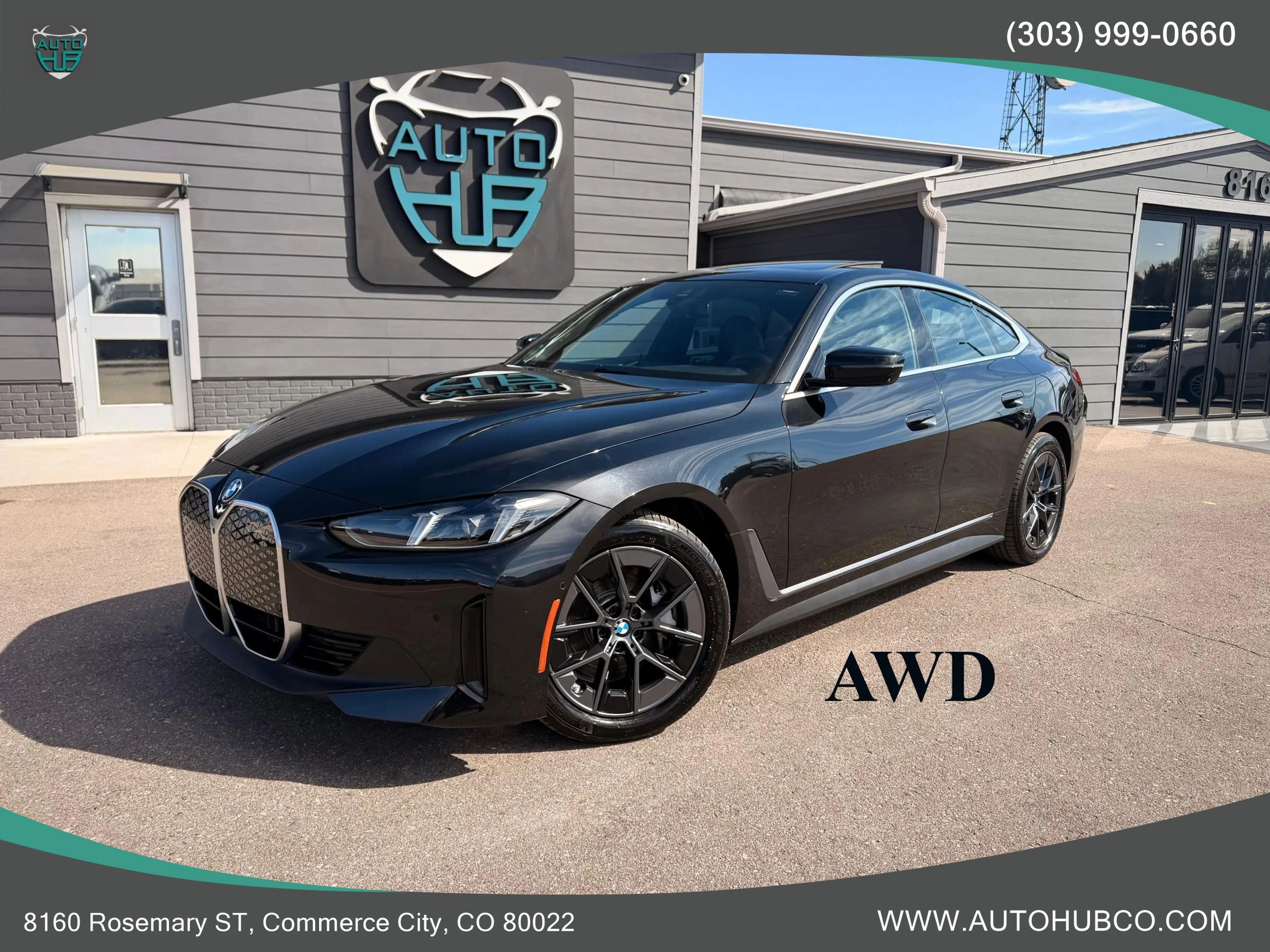 Used 2025 BMW i4 xDrive40i w/ Parking Assistance Package AWD/4WD image 1