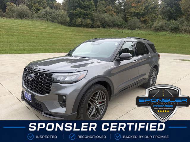 Certified 2025 Ford Explorer ST-Line w/ ST-Line Street Pack AWD/4WD image 1