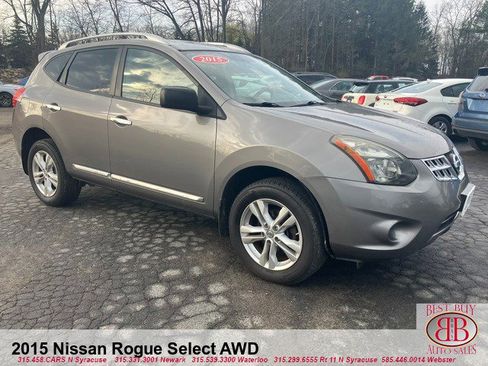 Used 2015 Nissan Rogue S w/ Convenience Package AWD/4WD image 1