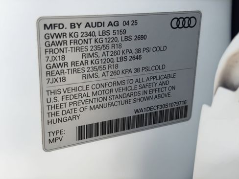 Used 2025 Audi Q3 2.0T Premium w/ Convenience Package image 27