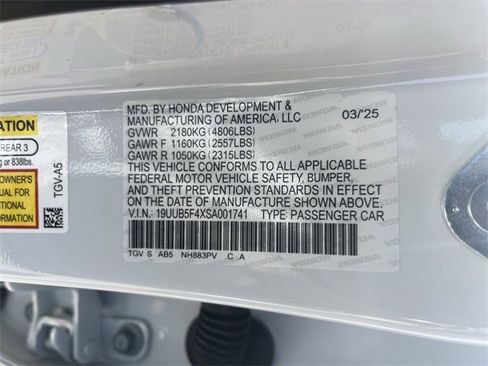 Used 2025 Acura TLX w/ Technology Package image 33