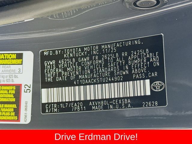 Certified 2026 Toyota Camry SE FWD image 32