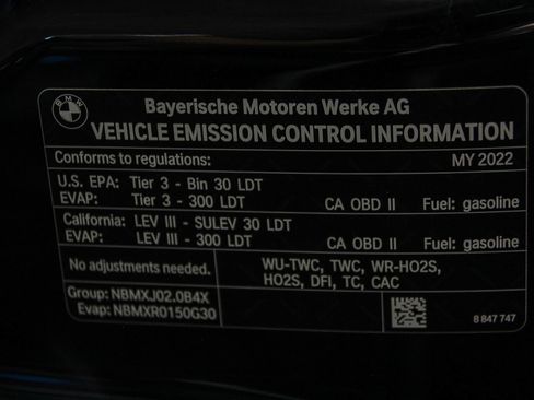 Certified 2022 BMW X3 xDrive30i w/ Convenience Package w/ZPA image 28