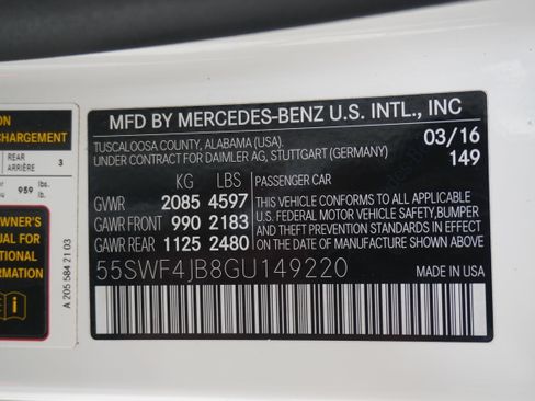 Used 2016 Mercedes-Benz C 300 Sedan image 34