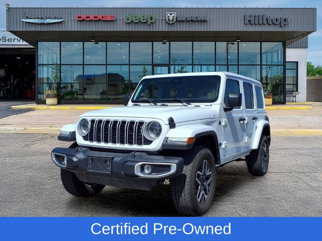 Certified 2025 Jeep Wrangler Unlimited Sahara AWD/4WD image 1