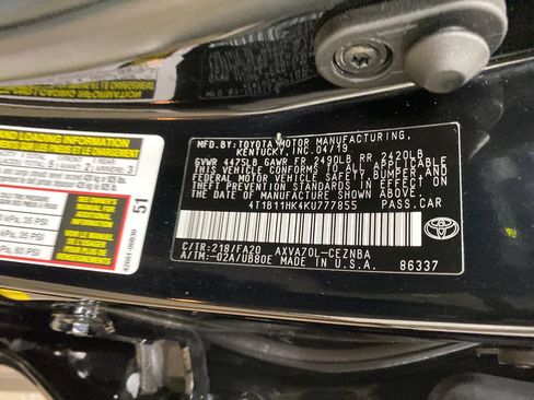 Used 2019 Toyota Camry LE FWD image 47