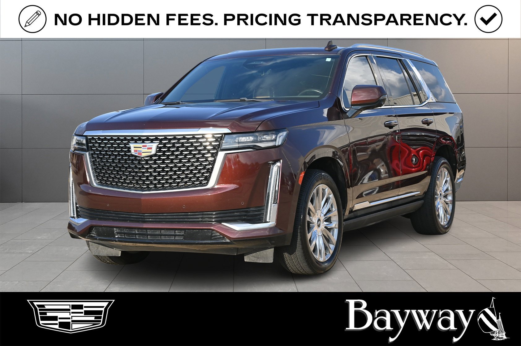 Used 2022 Cadillac Escalade Premium Luxury w/ Performance Package RWD image 1