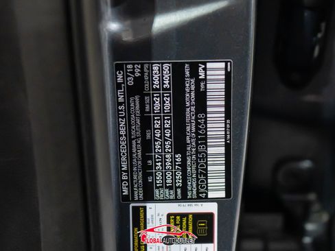 Used 2018 Mercedes-Benz GLS 550 4MATIC w/ Driver Assistance Package image 55